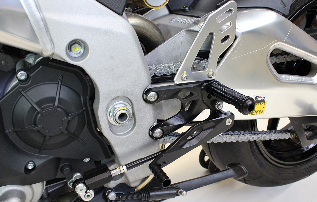 Fußrastenanlage FXR Schwarz