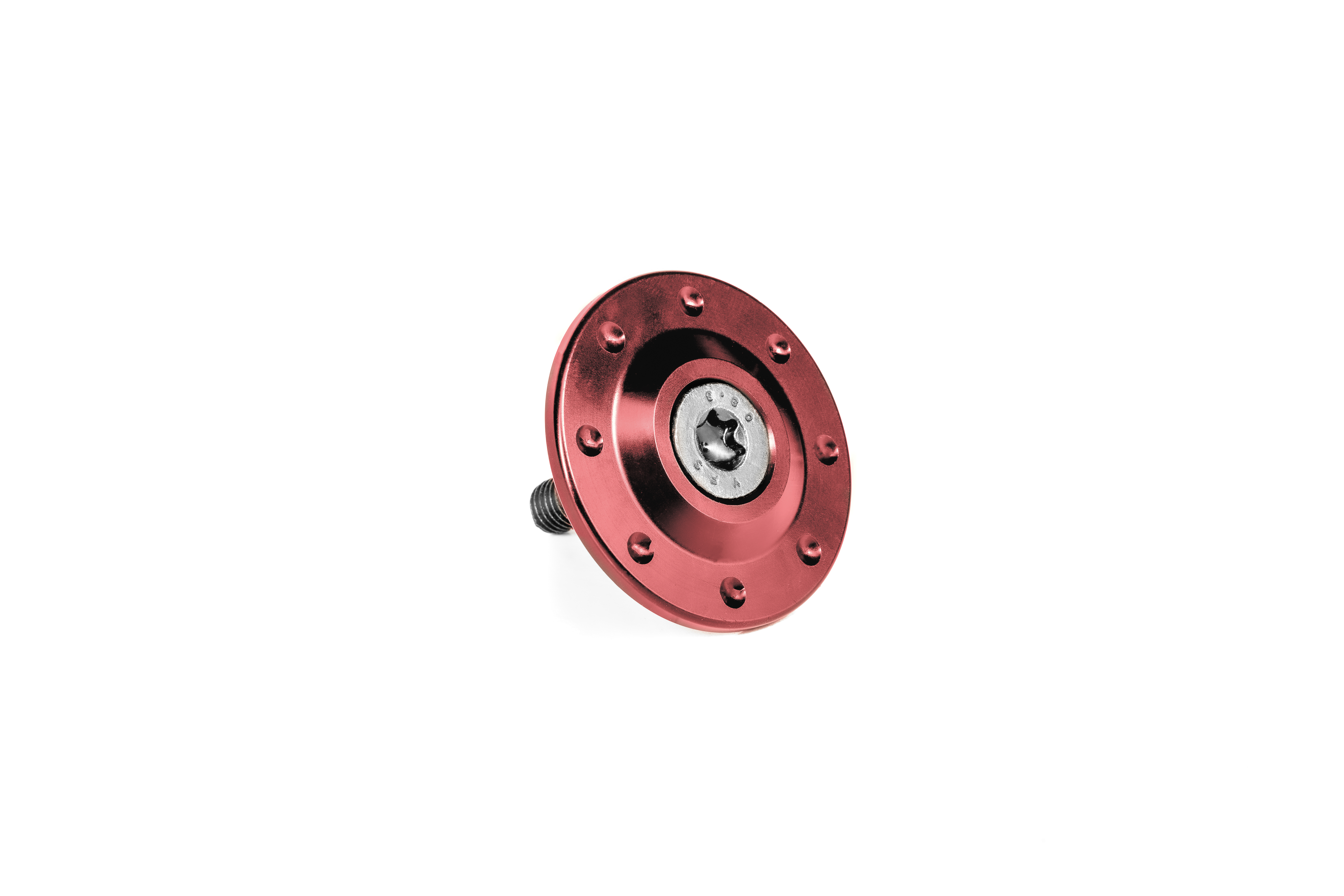 Abdeckung Auspuffhalter Kit rot