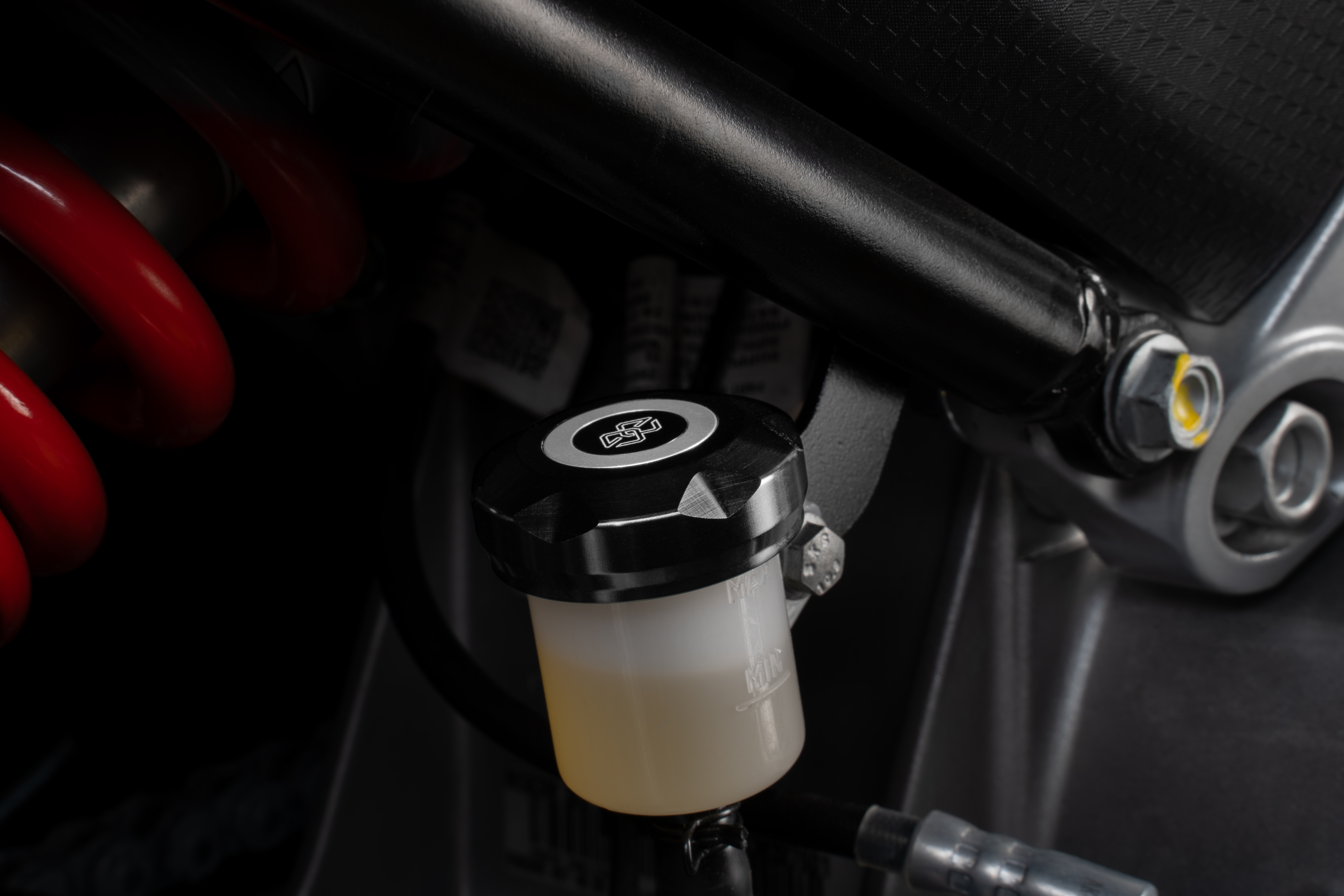 Auspuffhalter Alu-natur