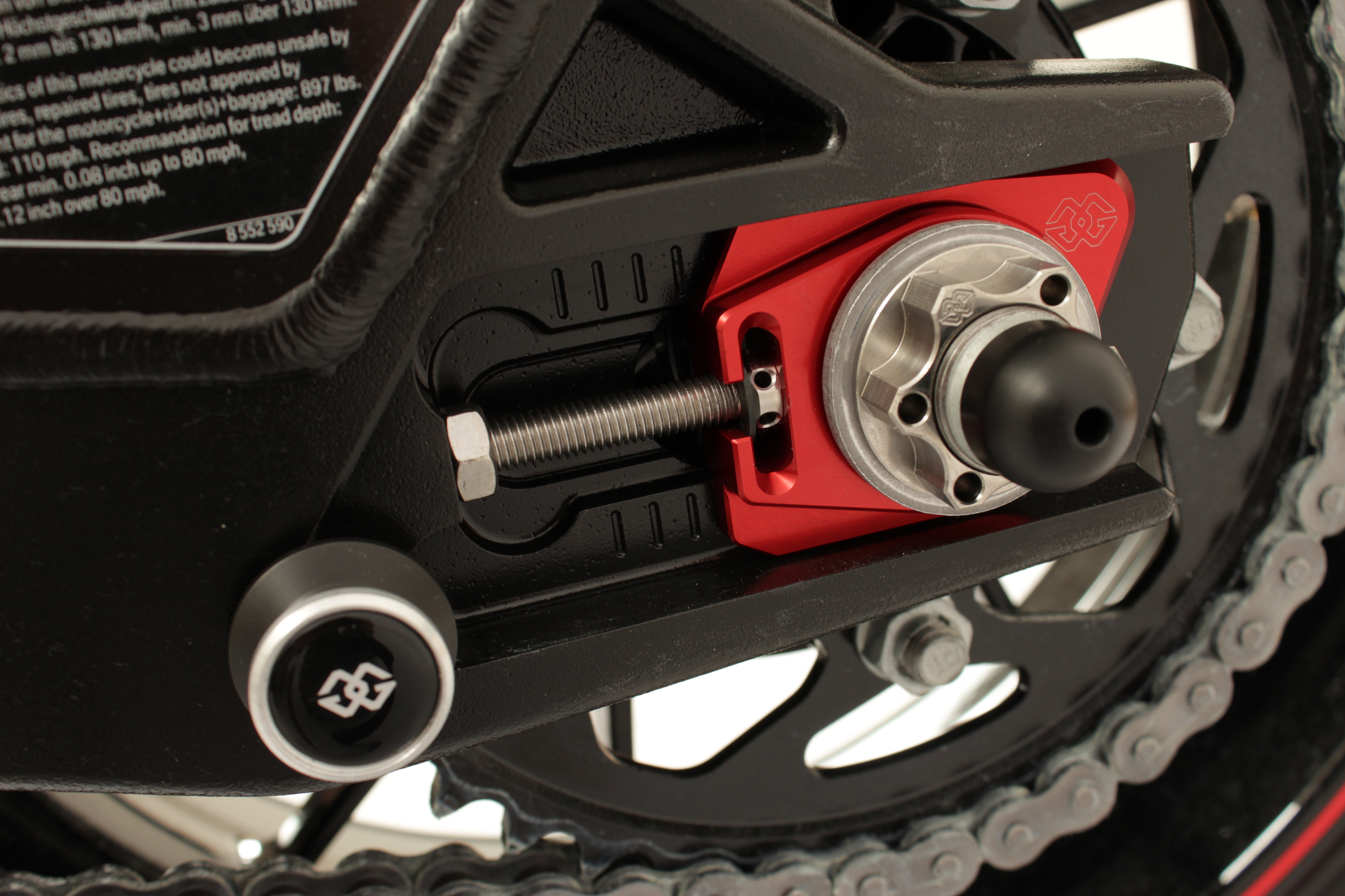 AXB Kettenspanner rot