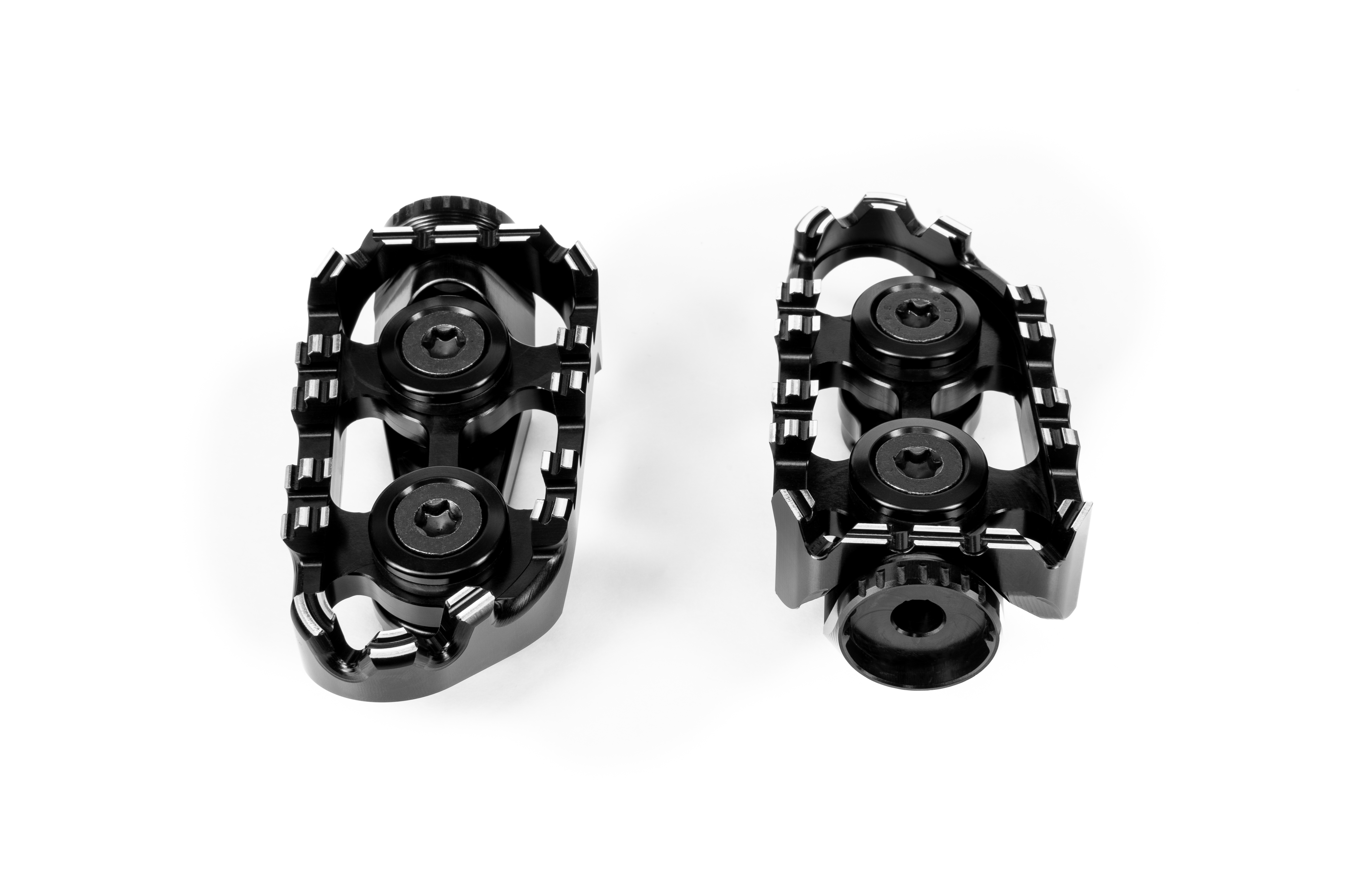 Tech-X Enduro Austauschfußraste, Fahrer, schwarz