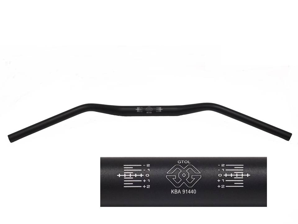 GTO-L-B-Detail GT oversize handlebar low schwarz