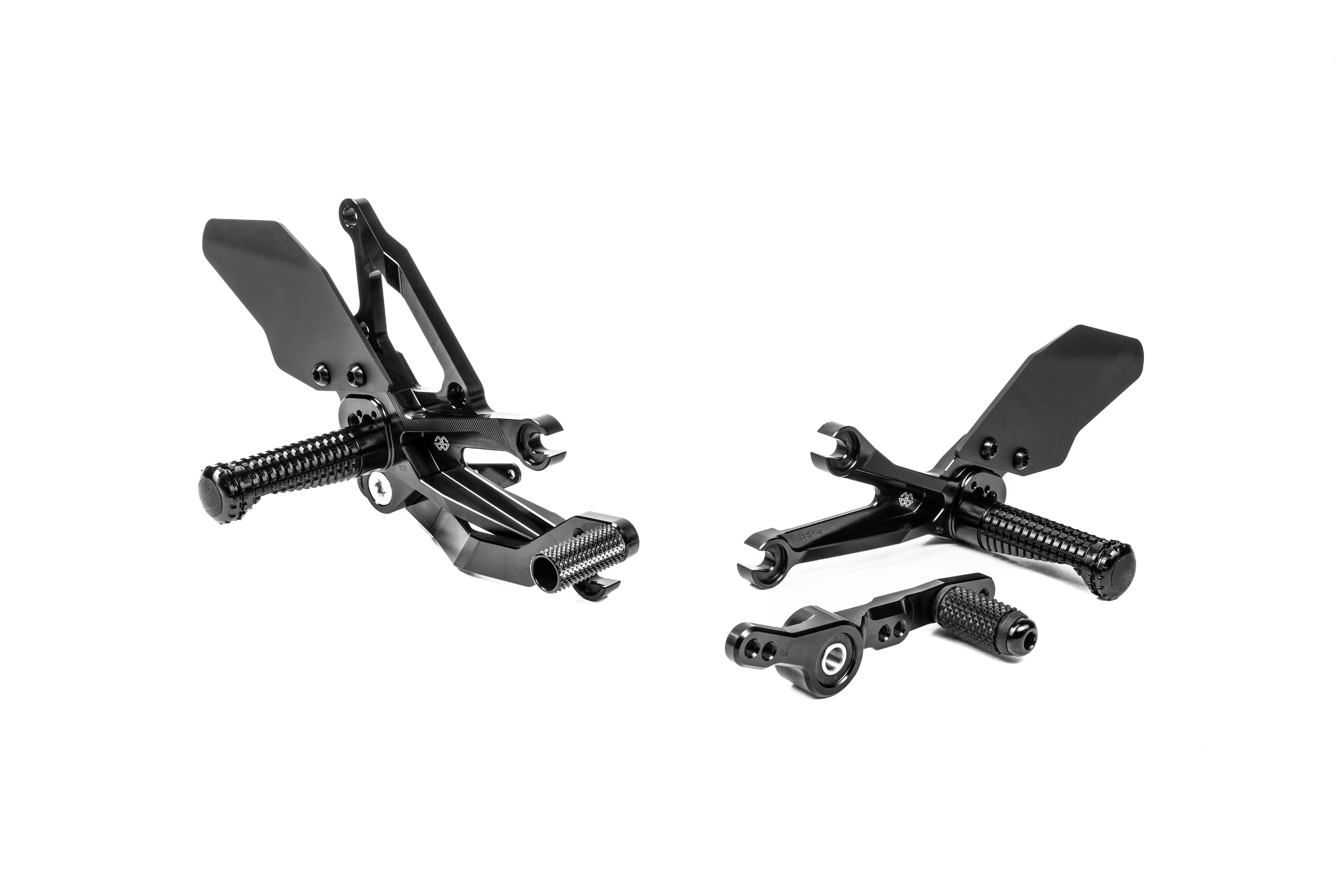 Fußrastenanlage FXR Schwarz