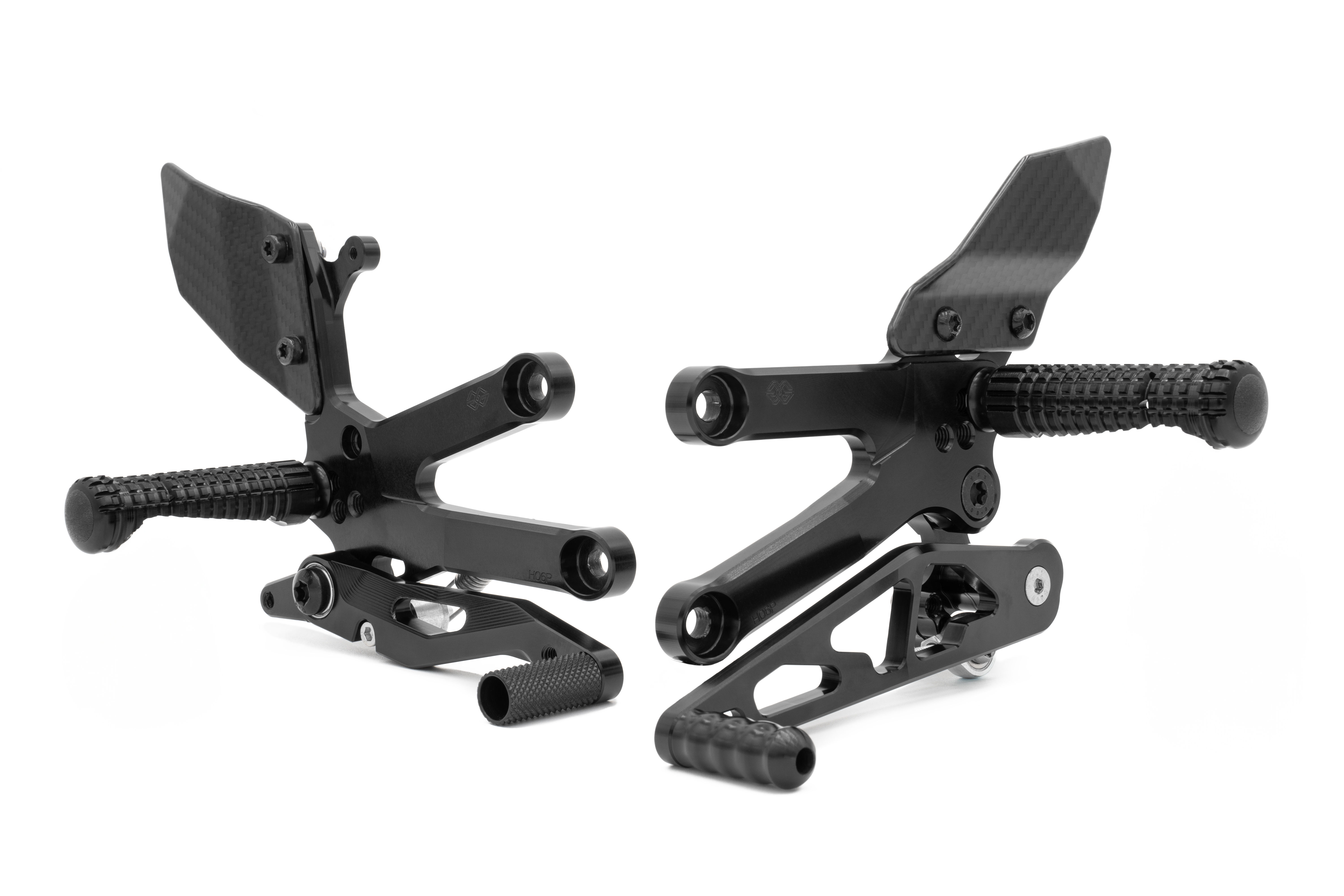 Fußrastenanlage FXR schwarz
