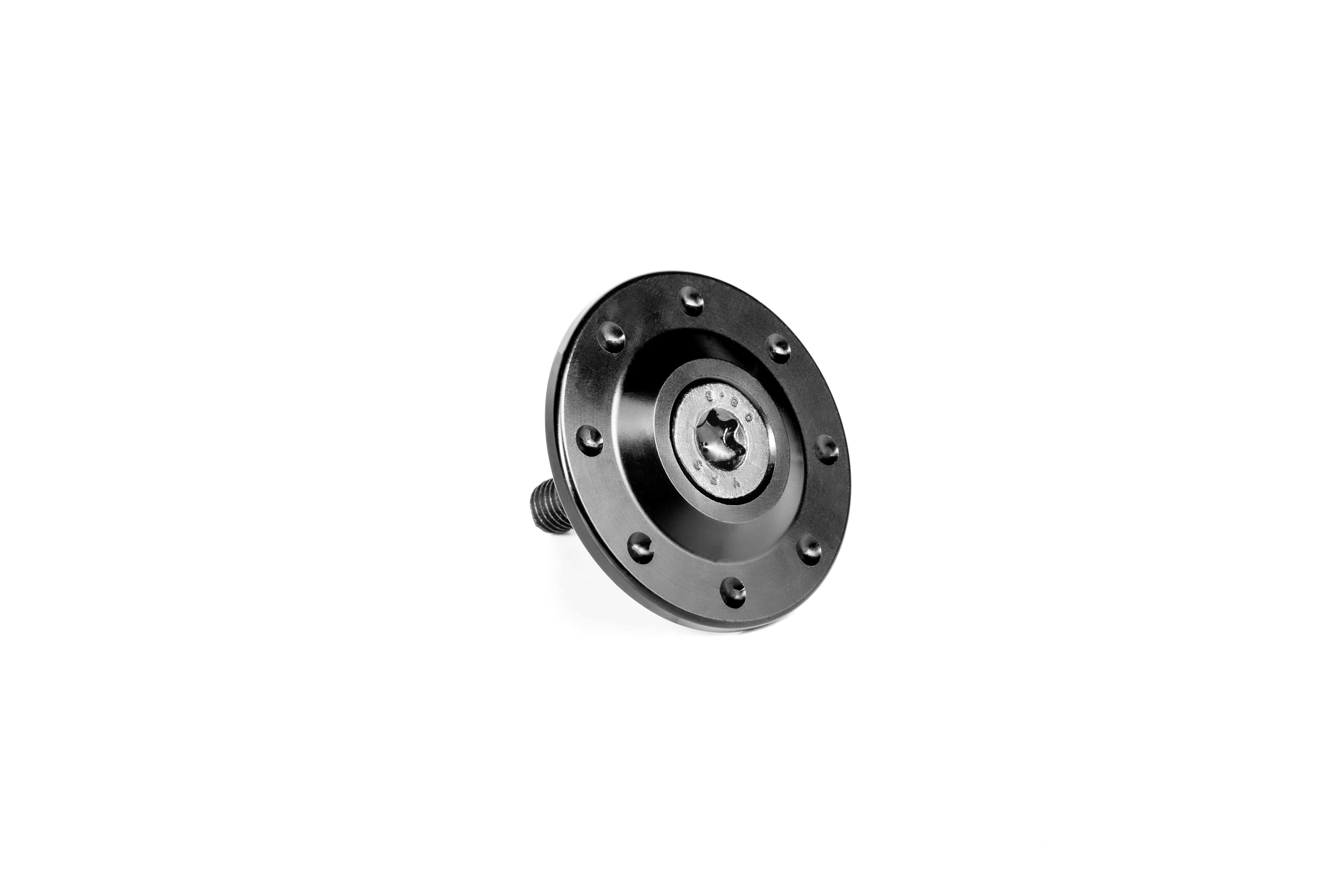 Abdeckung Auspuffhalter Kit schwarz
