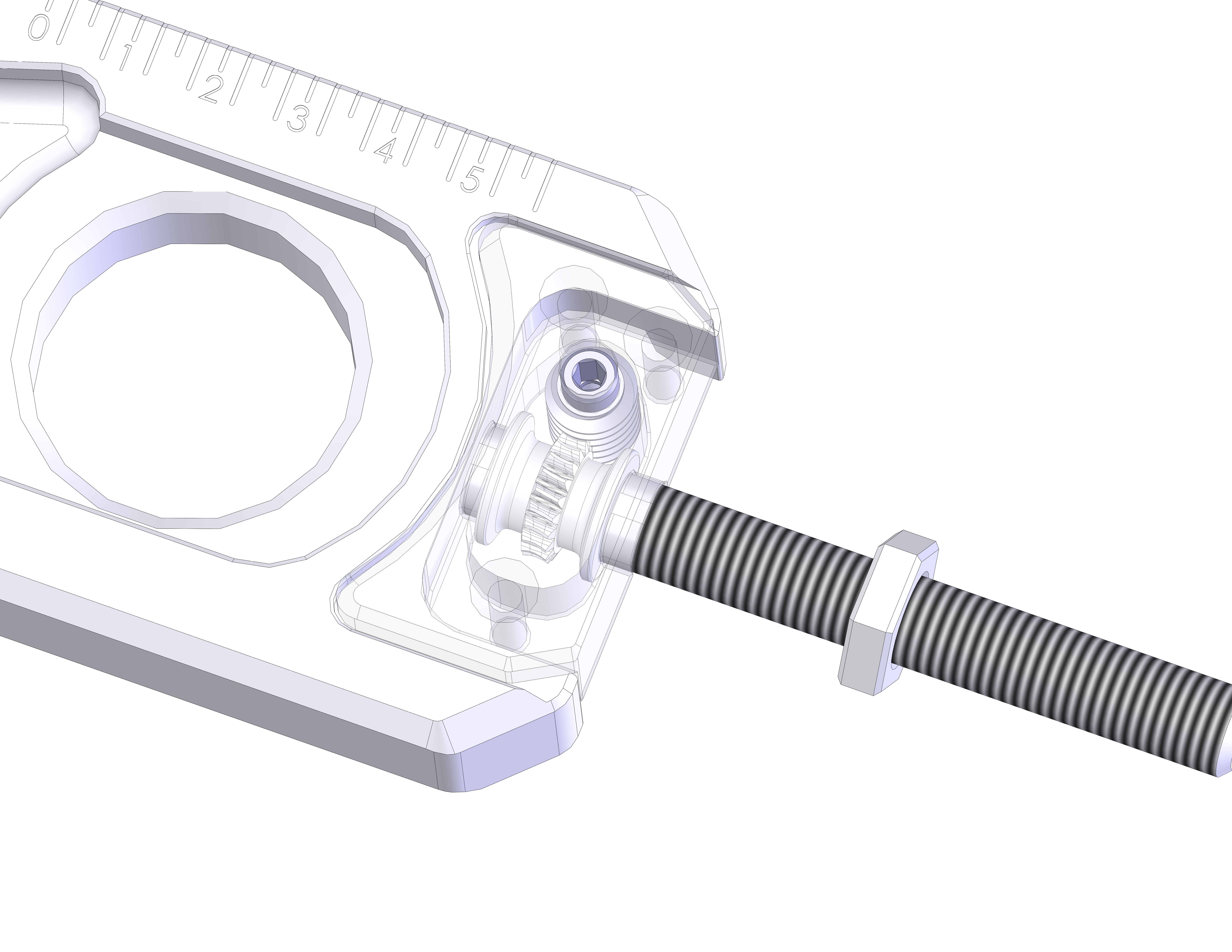 TCA  Kettenspanner schwarz