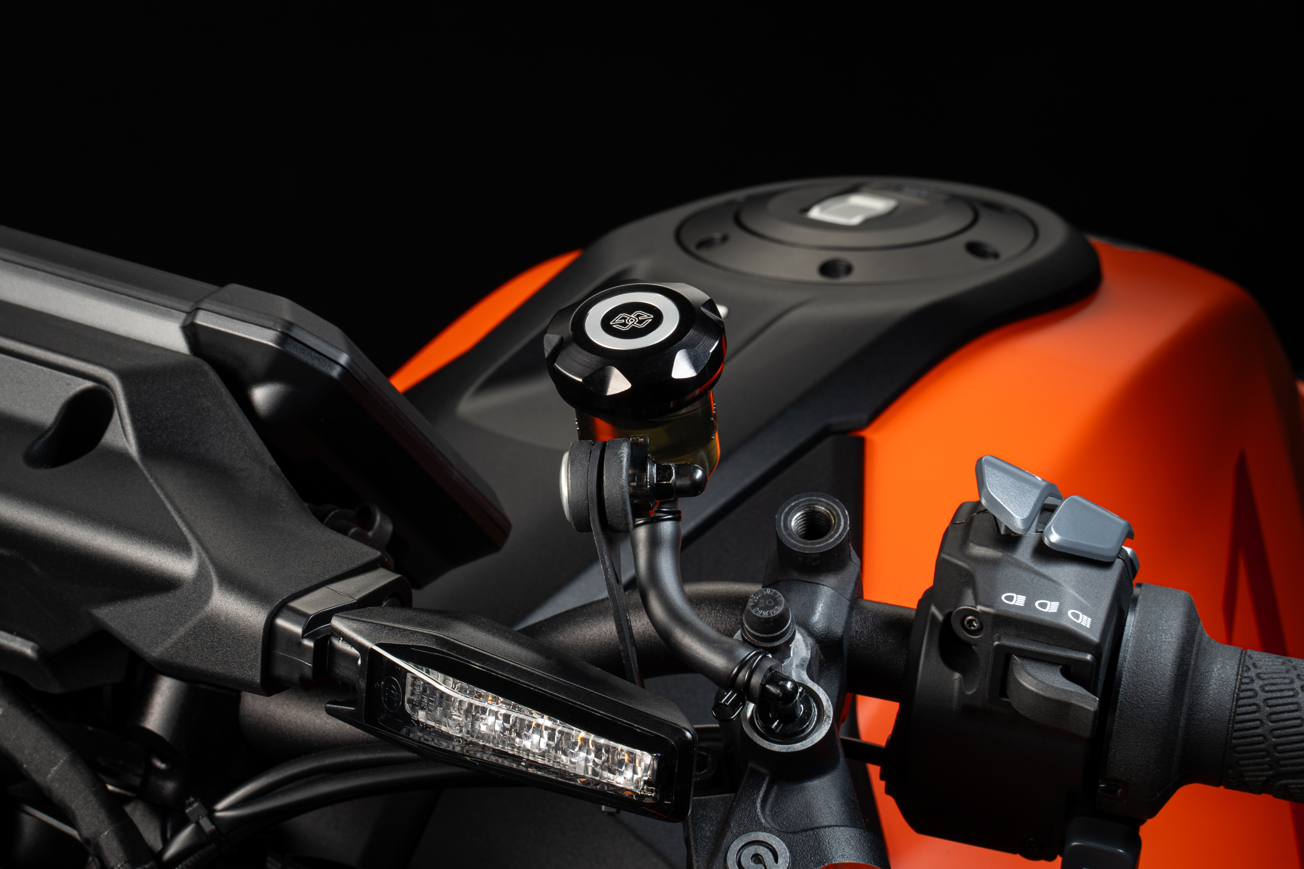 Auspuffhalter Alu-natur