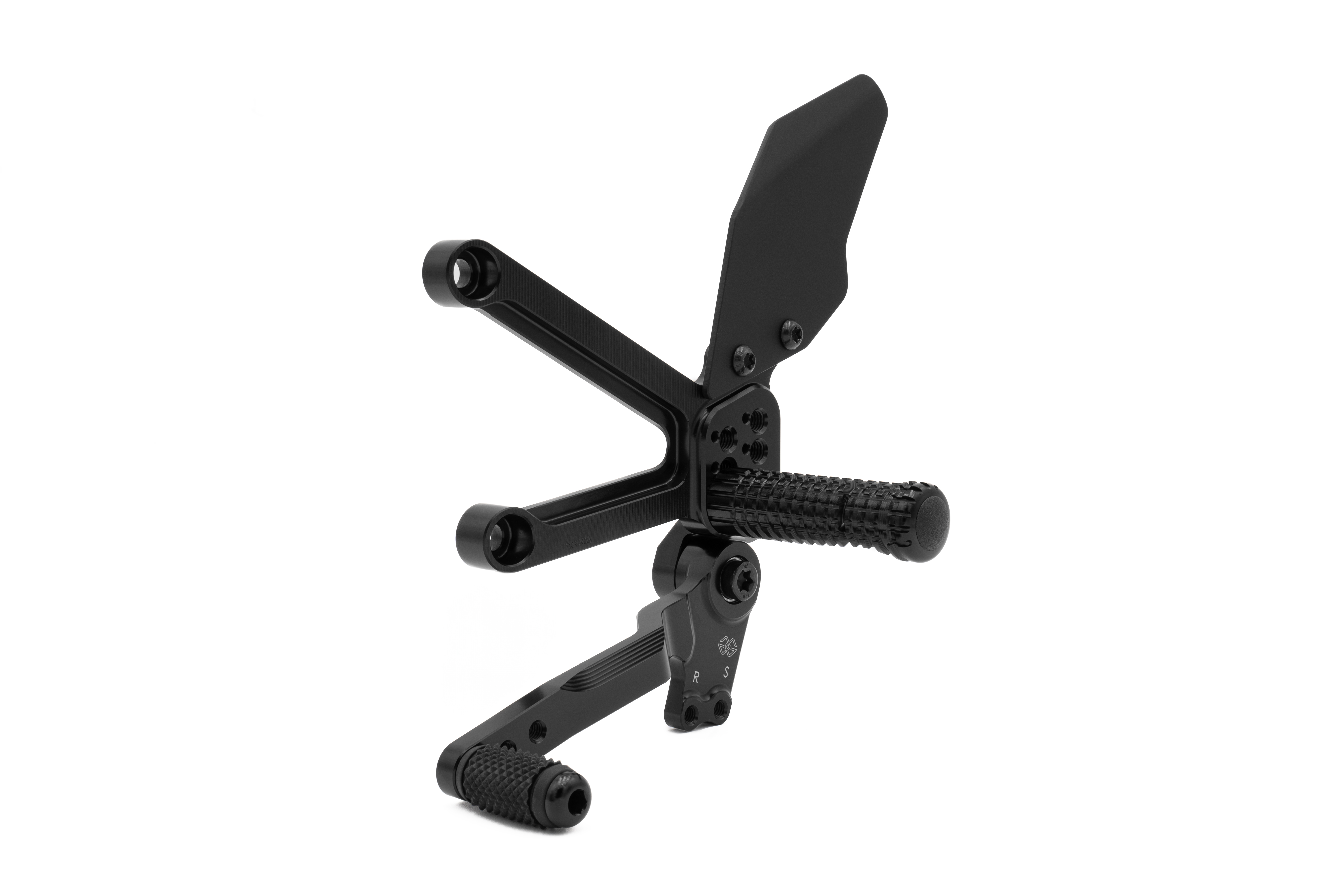 Fußrastenanlage FXR schwarz