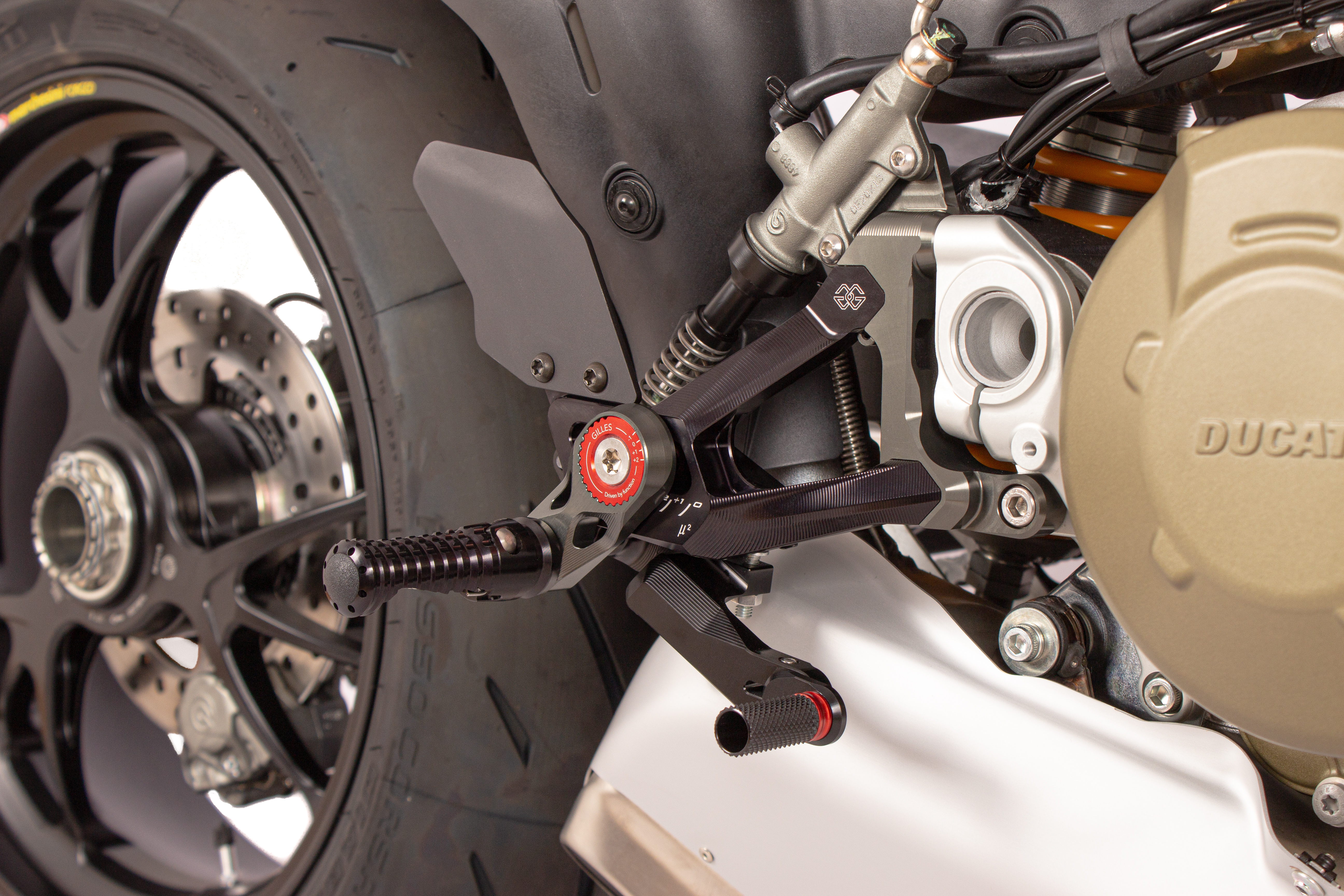 Rearset MUE2 schwarz
