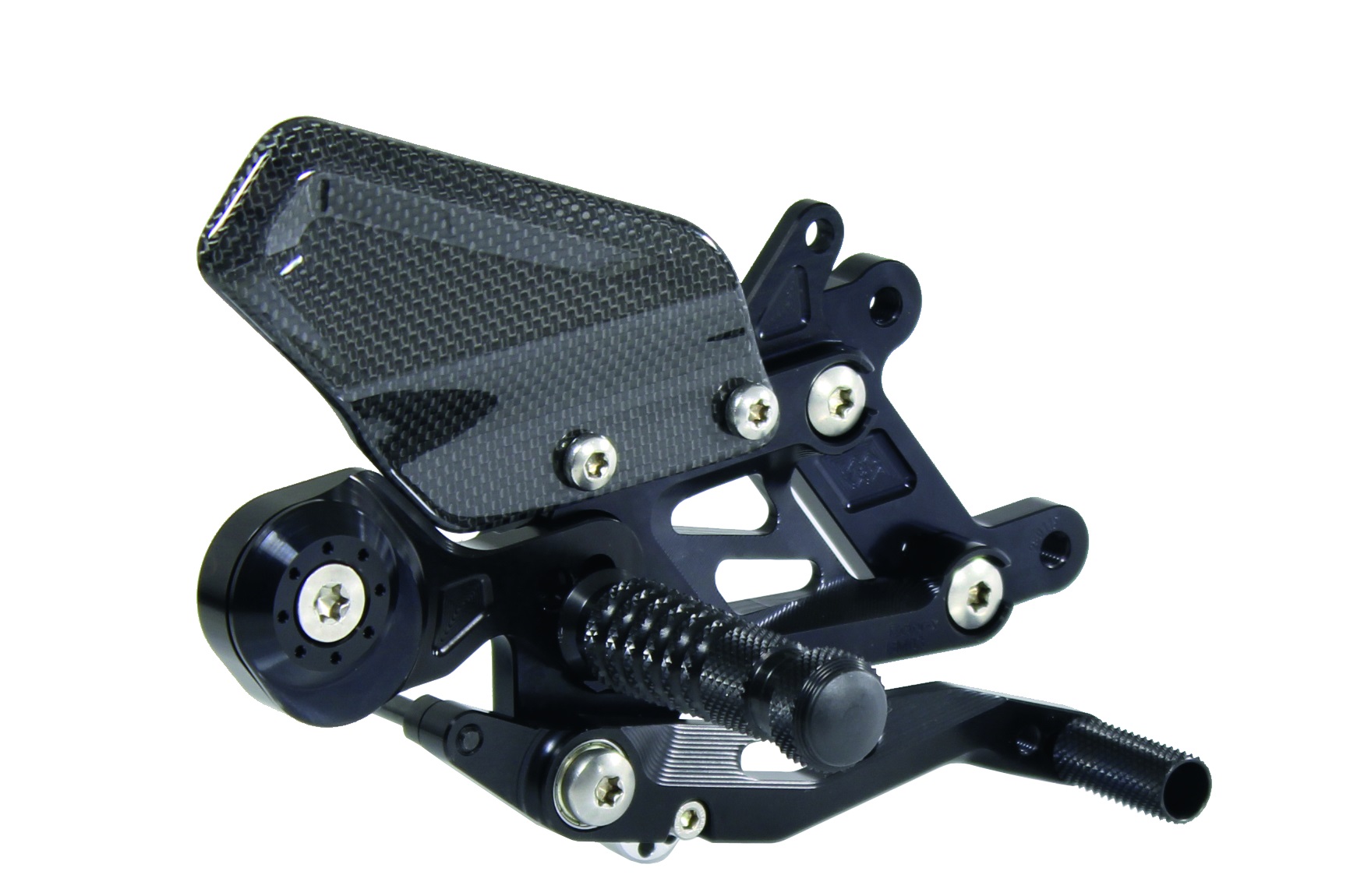 Fußrastenanlage FXR Schwarz